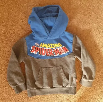 Buy Disney Store Spiderman Hoodie 5-6 • 3.99£