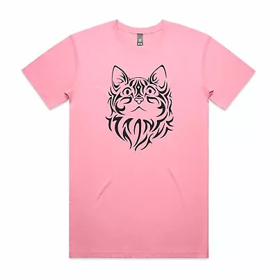 Buy Cat Head Printed T-Shirt Unisex | Cat Shirts | Cat Gifts | Cat Art | Cat Photo • 11.49£