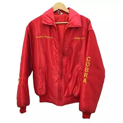 Buy Ford AC Shelby Cobra 427 Southern Roadcraft Red Racing Jacket UK L • 39.50£