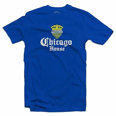 Buy Chicago House Sounds Acid House Dance Music Rave DJ Men's T-Shirt • 16.95£