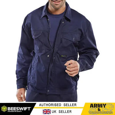 Buy Super Click Drivers Jacket, Warehouse Store Uniform Coat, Garage Mechanics Mens • 22.95£
