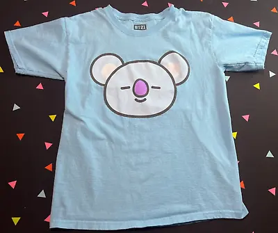 Buy BTS Koya Sleepy Koala BT21 T-Shirt Size XS Unisex • 9.44£