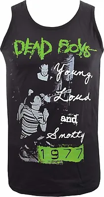 Buy Mens Black Tank Vest Dead Boys American Punk Rock Stiv Bators Cbgb 1977 S-5xl • 18.50£