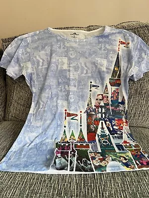 Buy Disney Parks Celebrating 90 Years T Shirt Walt Disney World Medium • 10£