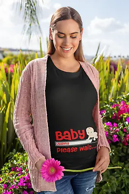 Buy Baby Now Loading T-Shirt Funny Tee Top Pregnant Maternity Gift Present • 10.49£