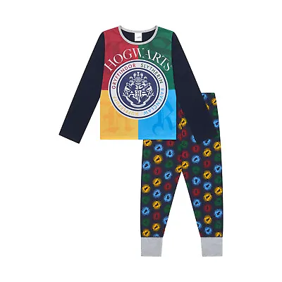 Buy Harry Potter Girls Pyjamas, Official Hogwarts Pjs Ages 7 To 14 Years Old • 11.95£