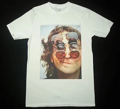 Buy John Lennon White T-shirt Sizes Small-3XL The Beatles • 16.49£
