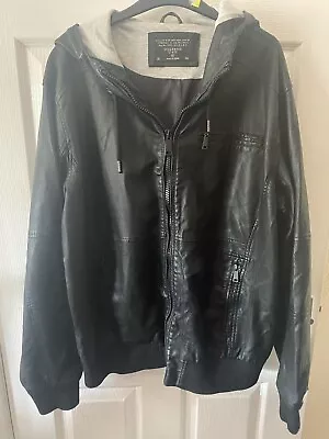 Buy Unisex Leather Look Jacket Size Xl • 6£