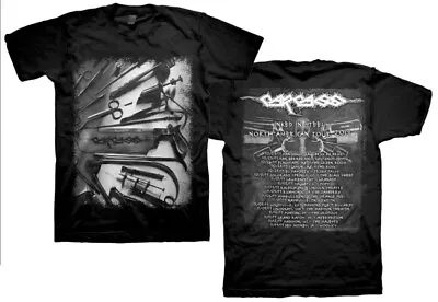 Buy Carcass Inked In Steel North American Tour 2014 T-Shirt Gr.XL Napalm Death • 51.34£