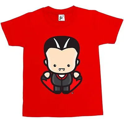 Buy Baby Vampire Count Dracula With Fangs Kids Boys / Girls T-Shirt • 5.99£