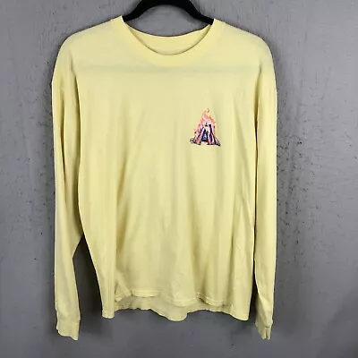 Buy Benny & Belle Shirt Women Extra Large Yellow Belle Of The Bonfire Camping Casual • 12.19£