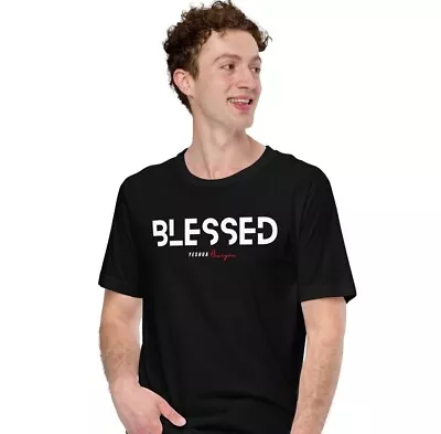 Buy Christian T-shirt | BLESSED - Unisex - Regular Fit • 23.50£