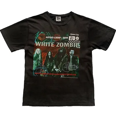 Buy Vintage White Zombie Astro-Creep 2000 T Shirt Size Large 1995 Top Heavy Band Tee • 126.45£