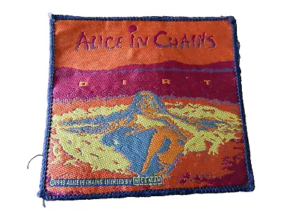 Buy Very Rare Alice In Chain 1993 Dirt Patch Vintage Woven Patch Merch Band AIC • 9.99£