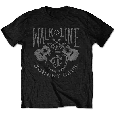 Buy Johnny Cash I Walk The Line Official Tee T-Shirt Mens • 15.99£