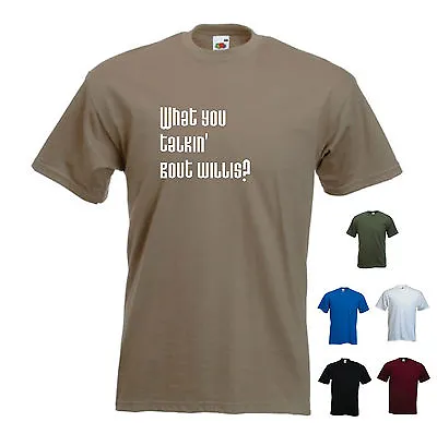 Buy 'What You Talkin' Bout Willis?' . Funny Mens Different Strokes TV T-shirt. S-XXL • 11.69£