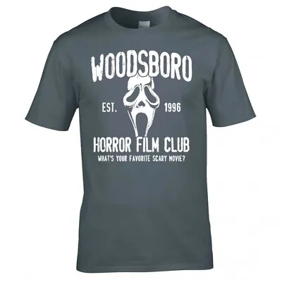 Buy Scream  Woodsboro Horror Film Club  T-shirt • 12.99£