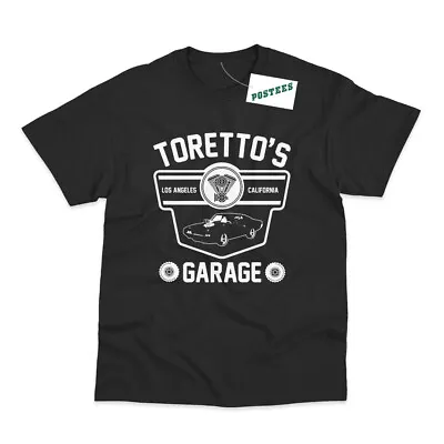 Buy Toretto's Garage Inspired By The Fast & The Furious DTG Printed T-Shirt • 13.95£