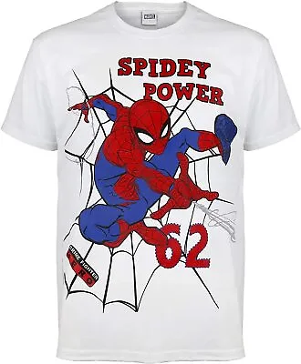 Buy Marvel Comics Spiderman Spidey Power Kids T-Shirt Official Merch  • 7.99£