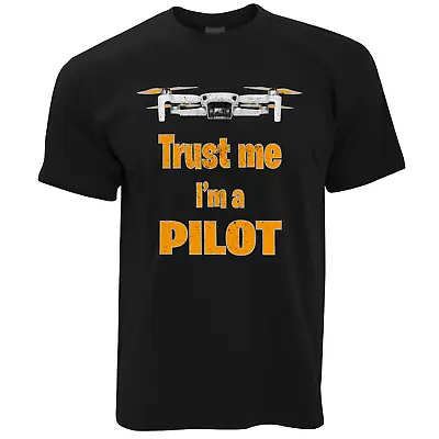 Buy DJI 'Trust Me I'm A Pilot' T-Shirt, DJI Drone, MINI, MINI 2, Unofficial LOOK NEW • 12.50£