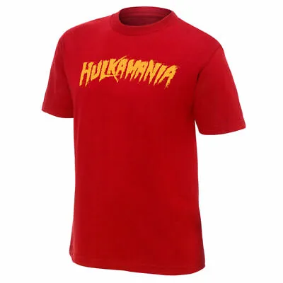 Buy Wwe Hulk Hogan “hulkamania” Red Official T-shirt All Sizes New • 24.99£