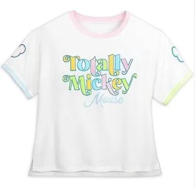 Buy NEW Totally Mickey Mouse Tee Shirt L Large NWT Disney Parks Merch • 15.20£