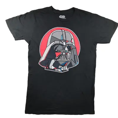 Buy Fifth Sun Star Wars Darth Vader T Shirt Size M Black Cotton Crew Short Sleeve • 14.24£