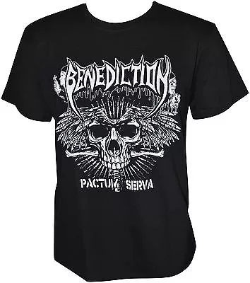 Buy BENEDICTION - Pactum Serva - T-Shirt - S / Small - 162716 • 11.94£