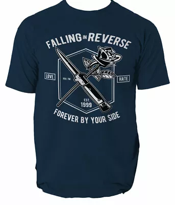 Buy Falling In Reverse T Shirt Knife War Love Falling S-3XL • 13.99£
