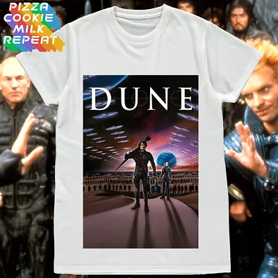 Buy Dune 1984 David Lynch Frank Herbert Retro Movie Poster Unisex Adults T-shirt • 11.95£