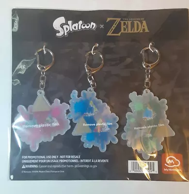 Buy Splatoon X The Legend Of Zelda Splatfest Keychain Set From My Nintendo Rewards • 13.29£
