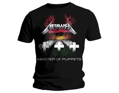 Buy Official Licensed - Metallica - Master Of Puppets T Shirt Thrash Metal Hetfield • 18.99£