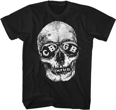 Buy CBGB & OMFUG Big Skull With Cbgb Sunglasses Men's T Shirt Music Merch • 40.37£