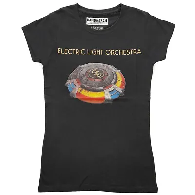 Buy Electric Light Orchestra ELO - Mr Blue Sky - Ladies Junior Black T-shirt • 22.74£