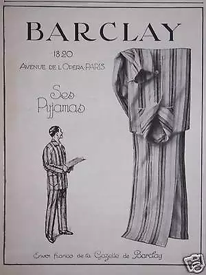 Buy Barclay Ses Pajamas Advertising - Advertising  • 3.08£