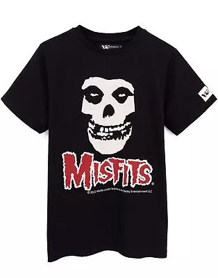 Buy Misfits Black Short Sleeved T-Shirt (Unisex Kids) • 12.99£