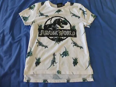 Buy New Unworn Age 7-8 Years Jurassic World Dinosaur T-shirt • 2£
