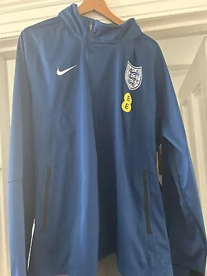 Buy England  Mens Lightweight Jacket / Top RARE XL Football Light Blue • 49.99£