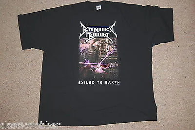 Buy Bonded By Blood Exiled To Earth T Shirt New Official Thrash Metal Aftermath • 10.99£