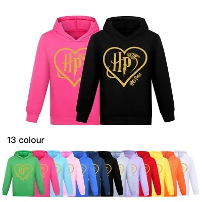 Buy Hogwarts Harry Potter Unisex Boys Grils Kids Sweatshirt Jumper Pullover Hoodie • 12.89£