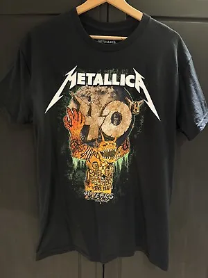 Buy Metallica 40th Anniversary T Shirt M / Slayer Megadeth Anthrax Death Vintage • 13.75£