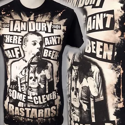 Buy Ian Dury Blockheads 100% Unique Punk  T Shirt Small  Bad Clown Clothing • 16.99£