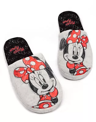 Buy Disney Grey Mule Slippers (Mens) • 16.99£