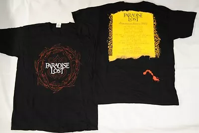 Buy Paradise Lost Logo Draconian Times 2011 Tour T Shirt New Official Rare Band  • 10.99£