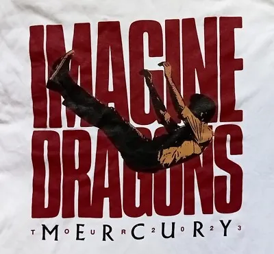 Buy IMAGINE DRAGONS Mercury Tour 2023 OFFICIAL T-SHIRT US Indie ALTERNATIVE ⭐New⭐ • 12.99£