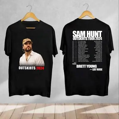 Buy Sam Hunt Outskirts 2024 Tour T-Shirt, Sam Hunt Tour Merch, Sam Hunt Fan Gifts • 25.93£