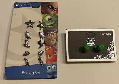 Buy Toy Story Jewelry Earring Set (6 Pair) Rex Biting Boots Badge Disney Pixar • 21.73£