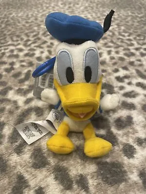 Buy New Fabric Donald Duck Plush Keyring Walt Disney BNWT Disneystore Merch Toy • 2.99£