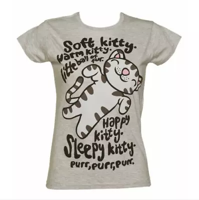 Buy Soft Kitty Ladies T-Shirt Big Bang Theory Tee Top Women Girls  • 7.49£