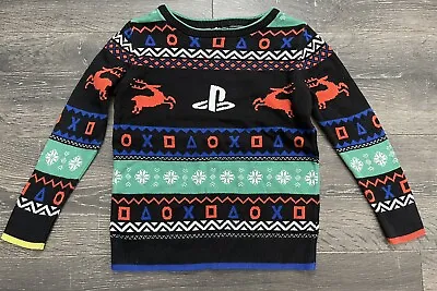 Buy Boys Christmas Playstation Jumper Age 4-5 Years Official Licensed Product • 8.99£